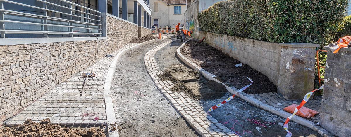 Opération Square Hervo : une continuité piétonne vers la Pointe du Bé