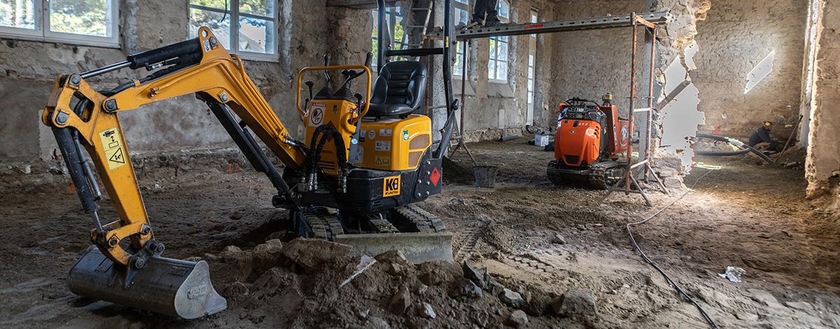 Future salle d’exposition de Pornichet : les travaux d’aménagement ont démarré