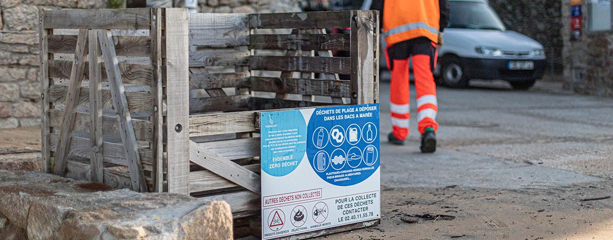 Pornichet : les bacs à marée sont installés