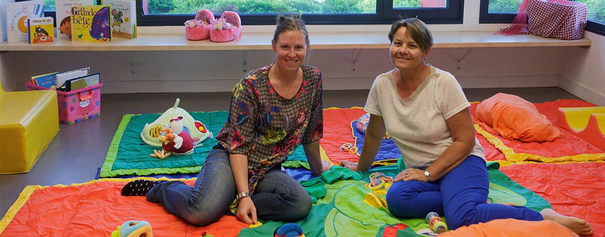 Réouverture du lieu de soutien à la parentalité de Pornichet, Les P’tites Ficelles