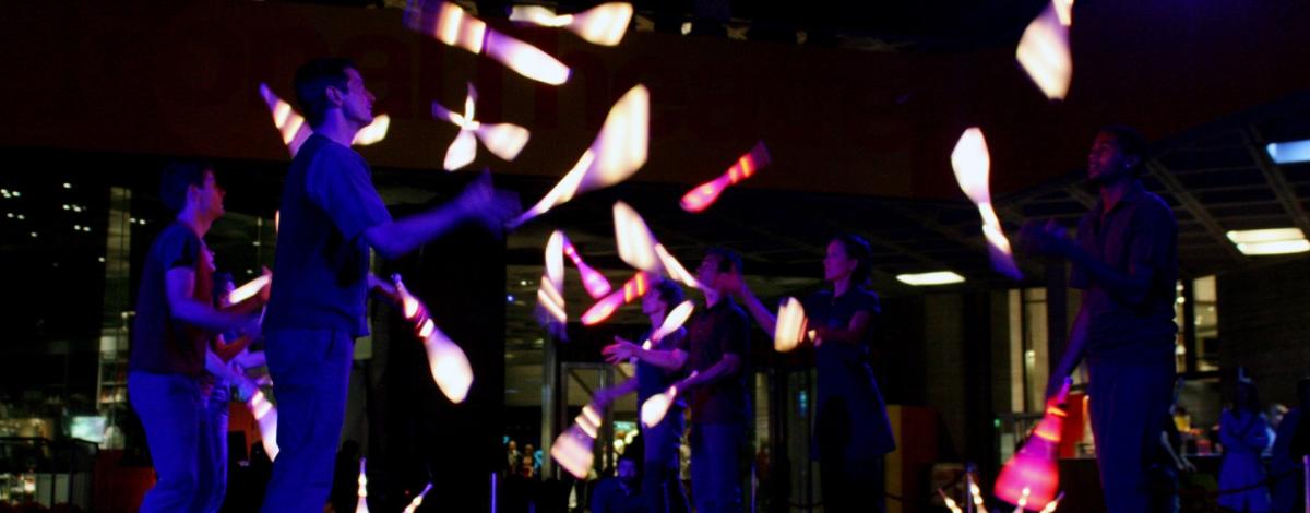illustration Les 4 Saisons, Orchestre national des Pays de La Loire, Gandini Juggling
