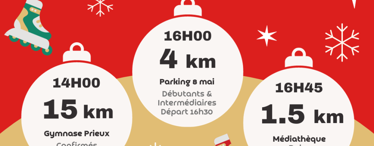 illustration Randos roller de Noël