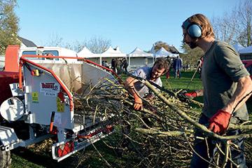 Opération broyage de végétaux le 16 mars à Pornichet