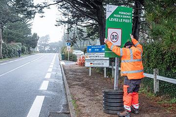 Le 1er février, Pornichet passe officiellement à 30 km/h