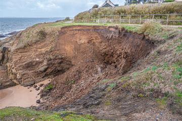 Sécurisation du chemin côtier à la pointe de Congrigoux à Pornichet