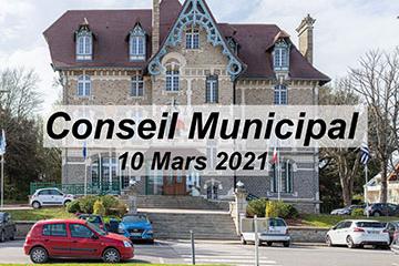 Conseil municipal du 10 mars 2021