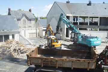 Projet cinéma : les travaux de démolition ont débuté