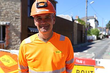 Les visages de chantier : Frédéric MAHÉ, chef de chantier
