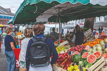 Pornichet : le marché s’installe provisoirement parking du 8 mai à partir du mercredi 6 octobre