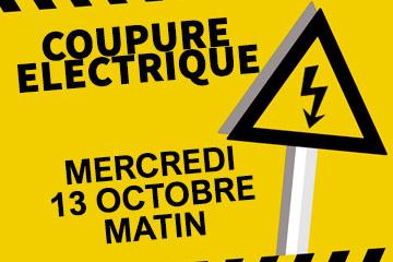 Coupure d’électricité : l’accès aux services de la Ville de Pornichet fortement perturbé le mercredi 13 octobre matin