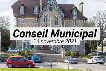 Conseil municipal du 24 novembre 2021