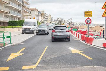 Front de mer : réouverture de la circulation à double sens
