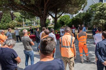 1ère phase d’Aménagement du Cœur de Ville : la Municipalité remercie les personnels