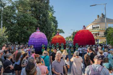 inauguration place du Marché