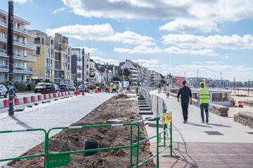 Front de mer : le chantier s’octroie une pause estivale