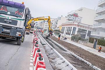 Front de mer, Cœur de Ville : les chantiers marquent une pause