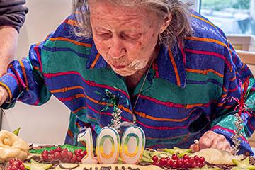 Fausta PETTITT a fêté ses 100 printemps