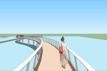 vue passerelle vieux môle